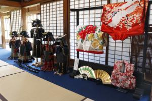 甲冑打掛着用体験