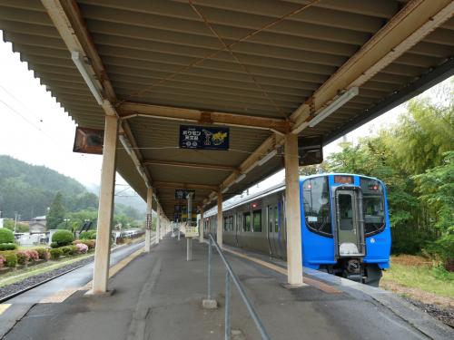 丸森駅ホーム
