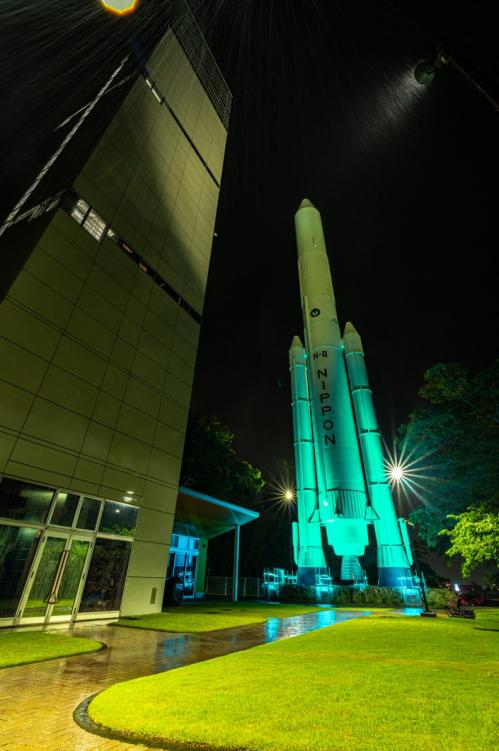 台山公園内H2ロケット(1)