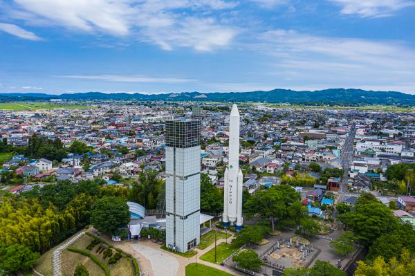 スペースタワー・コスモハウス空撮