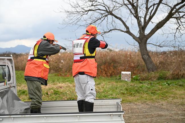 緊急銃猟写真