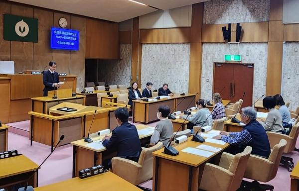 モニター委嘱状交付式の様子